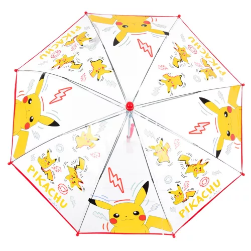 Pokémon Thunder gyerek átlátszó esernyő Ø72 cm