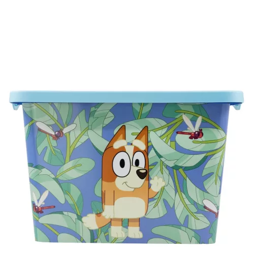 Bluey Leaves műanyag tároló doboz 7 L
