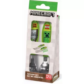Minecraft Core fém ergo evőeszköz készlet - 2 darabos