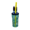 Bluey Splash 3D műanyag szívószálas pohár 360 ml