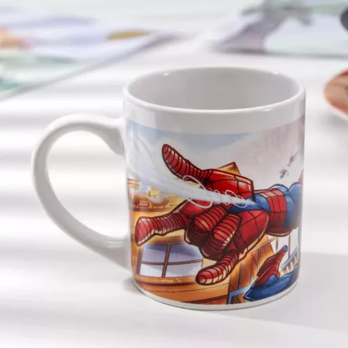 Pókember Streets porcelán bögre 235 ml (8 oz) Díszdobozban