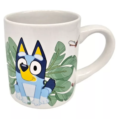 Bluey Leaves porcelán bögre 235 ml (8 oz) Díszdobozban