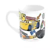 Disney Verdák Stickers porcelán bögre 235 ml (8 oz) Díszdobozban