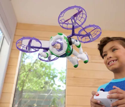 Toy Story 5 Flying RC Buzz Lightyear repülő figura 35 cm