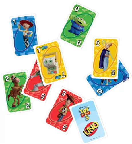 UNO Toy Story 5 kártyajáték