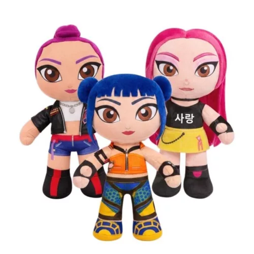 K-pop Démonvadászok Zoey plüss figura 40 cm