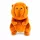 Capibara Capybara vörösbarna plüssfigura 20 cm