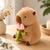 Capibara Capybara virágos plüssfigura 20 cm