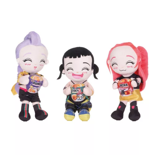 K-Pop Démonvadászok Zoey plüss figura 30 cm