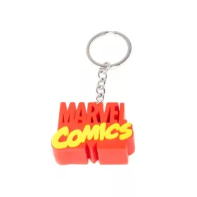 Marvel Comics 3D logós kulcstartó