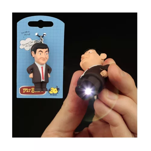Mr. Bean kulcstartó - hanggal és LED-del