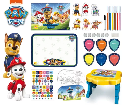 Mancs Őrjárat kreatív asztal rajzoló és alkotó szett