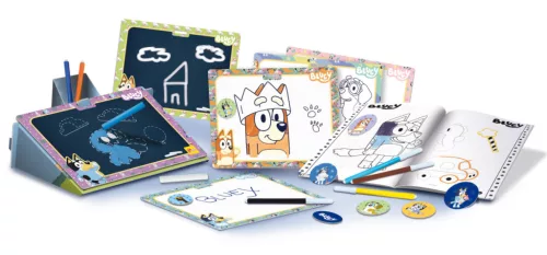 Bluey rajziskola hátizsák kreatív szett