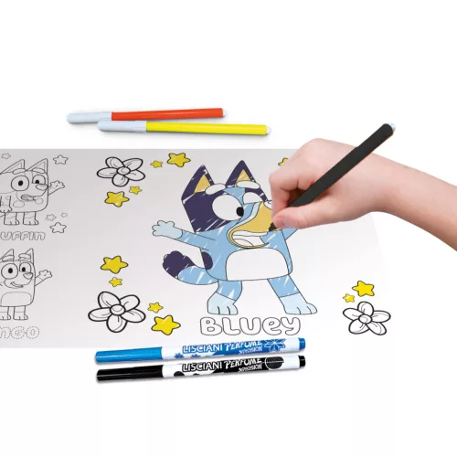 Bluey rajziskola fényasztallal kreatív szett