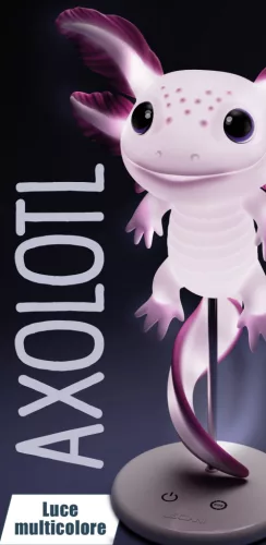 Rainy Days Axolotl RGB LED hangulatlámpa