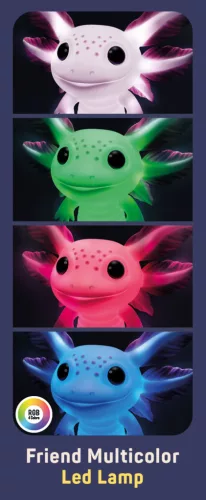 Rainy Days Axolotl RGB LED hangulatlámpa