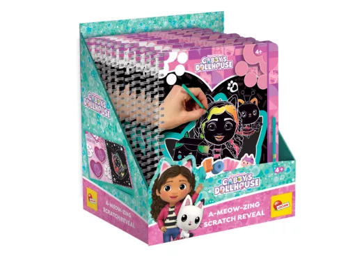 Gabi babaháza kaparós kreatív könyv színes mintákkal