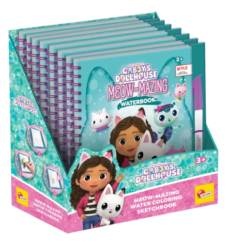 Gabi babaháza varázs vízfestő könyv gyerekeknek