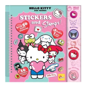 Hello Kitty matricás és pecsételős kreatív könyv