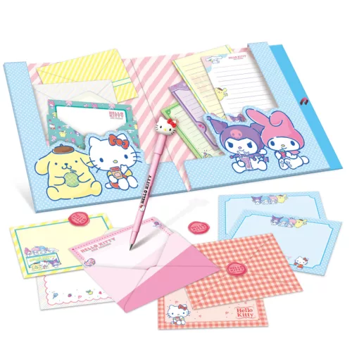 Hello Kitty és barátai levélíró kreatív készlet