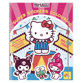 Hello Kitty és barátai matricás színező készlet