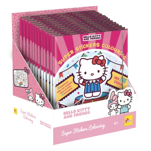 Hello Kitty és barátai matricás színező készlet