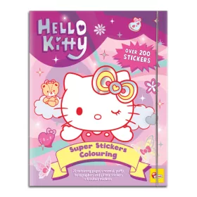 Hello Kitty matricás színező készlet gyerekeknek