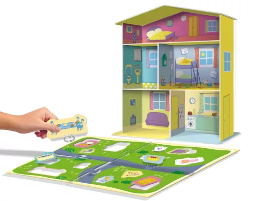 Peppa malac 3D tanuló ház építős játék