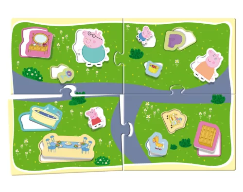 Peppa malac 3D tanuló ház építős játék