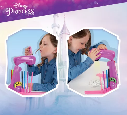Disney hercegnők rajz projektor szett