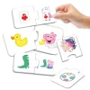 Peppa malac logikai mini puzzle játék 2 szettben