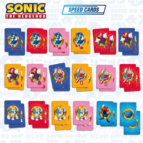 Sonic kártyajáték Speed Cards