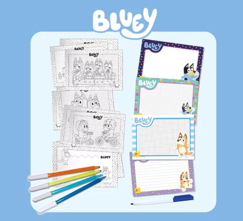 Bluey rajziskola kreatív szett