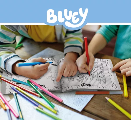 Bluey rajziskola kreatív szett