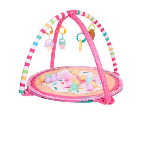 Kikkaboo játszószõnyeg 30 labdával  Marshmallow