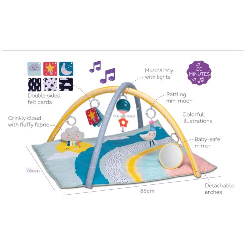 Taf Toys játszószõnyeg - játékhíddal Mini Moon 12655