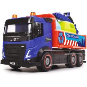   Dickie: City Truck Volvo szelektív hulladékszállító - 23 cm