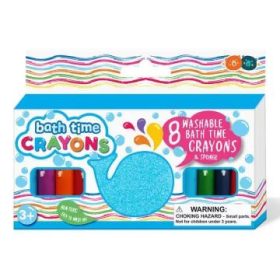   Buddy & Barney: Lemosható zsírkréta fürdőjáték - 8 db-os