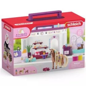   Schleich Horse Club: Sofia's Beauties hordozható szépségszalon fésülhető lóval 42614