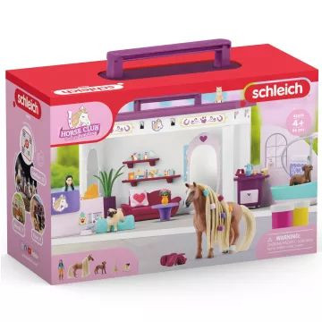 Schleich Horse Club: Sofia's Beauties hordozható szépségszalon fésülhető lóval 42614