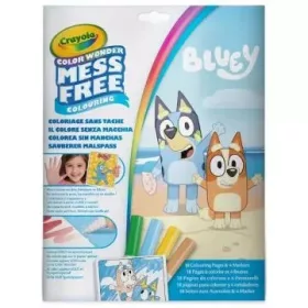   Crayola Color Wonder: Bluey maszatmentes kifestő készlet mappában
