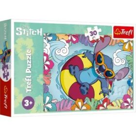 Trefl: Lilo&Stich, Napozó Sitch puzzle - 30 darabos