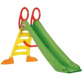 Nagy zöld csúszda vízcsatlakozóval, 2 m