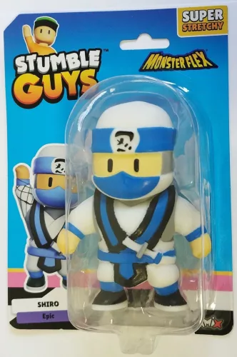 Monsterflex: Stumble Guys 2. széria nyújtható figura - Shiro
