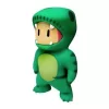 Monsterflex: Stumble Guys 2. széria nyújtható figura - T-Rex Guy