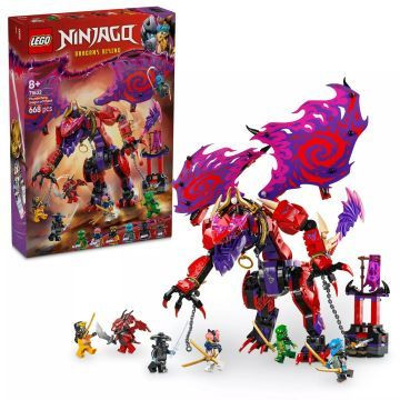 LEGO® NINJAGO® Thunderfang, a káosz sárkánya