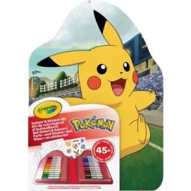 Crayola: Pokémon kreatív készlet matricákkal