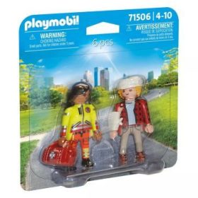 Playmobil: Mentős beteggel figura szett
