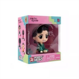   Sqiud Game: Bobble Hero ablakos dobozban - Seong Gi-Hun, 7 cm