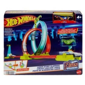 Hot Wheels: Neon Speeders versenypálya hurokkal